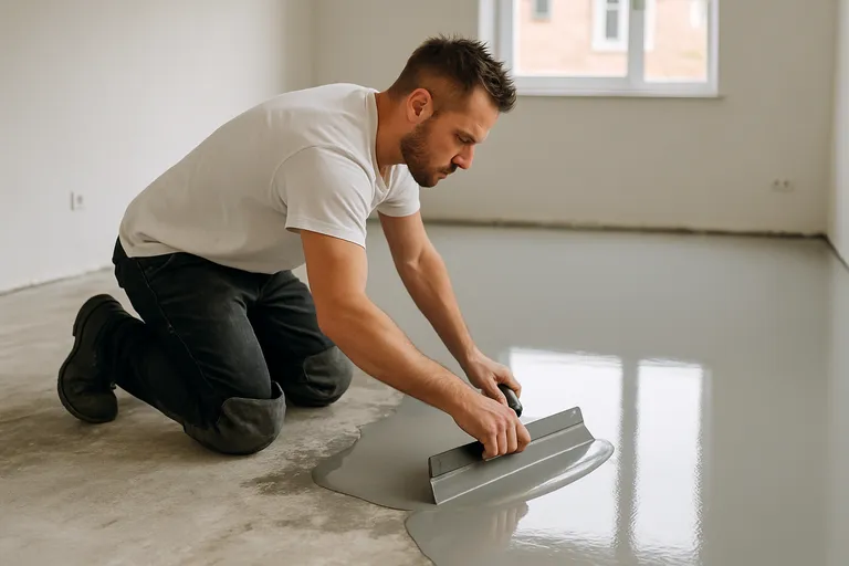 De installatie van gietvloeren
